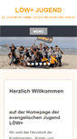 Mobile Screenshot of loew-jugend.de
